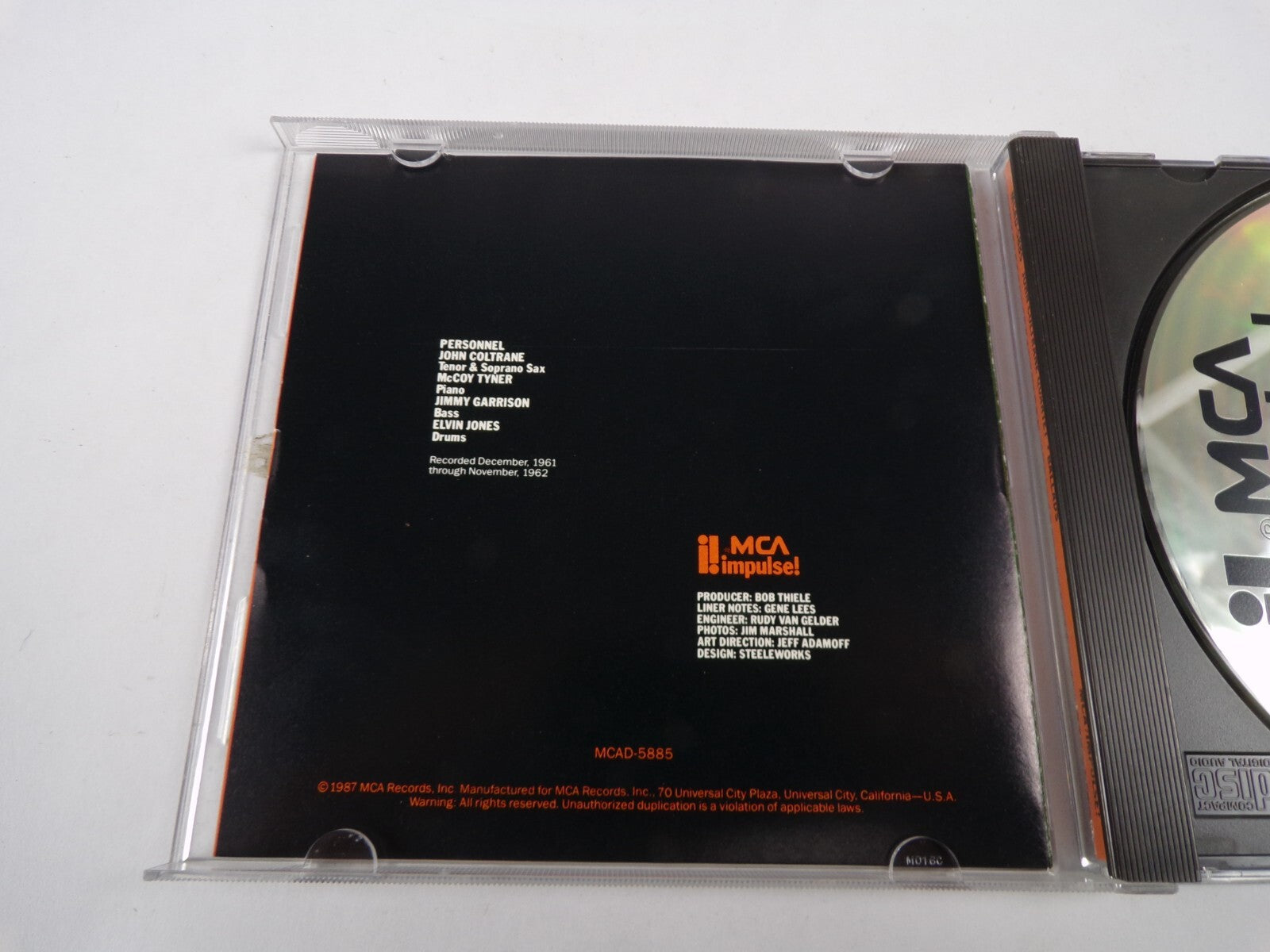 John Coltrane Quartet Ballads Say It Over And Over Again What's New CD#21