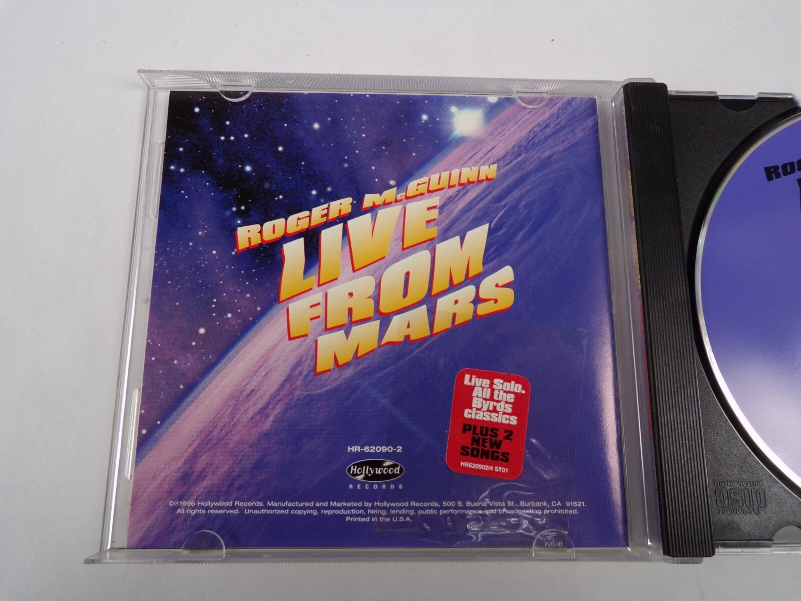 Roger M.Guinn Live From Mars HeartbreaK Hotel Daddy Roll Em Gate Of Horn CD#60