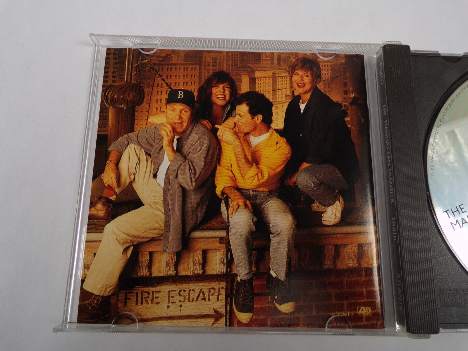 The ManhattaN Transfer Tonin Lets Hang On Groovin Its Gonna Take A Miracle CD#60