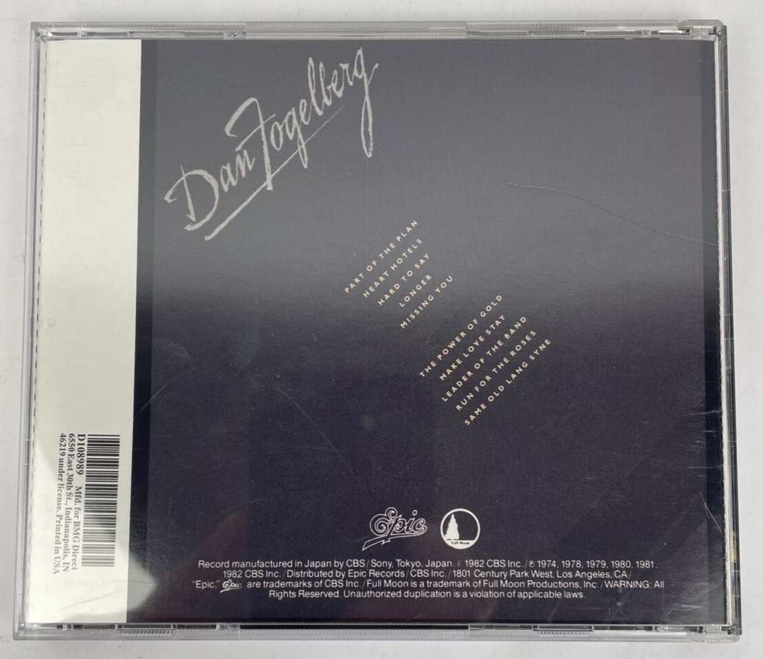 Fogelberg, Dan : Dan Fogelberg - Greatest Hits Digital Audio CD 1982 CBS - DEF