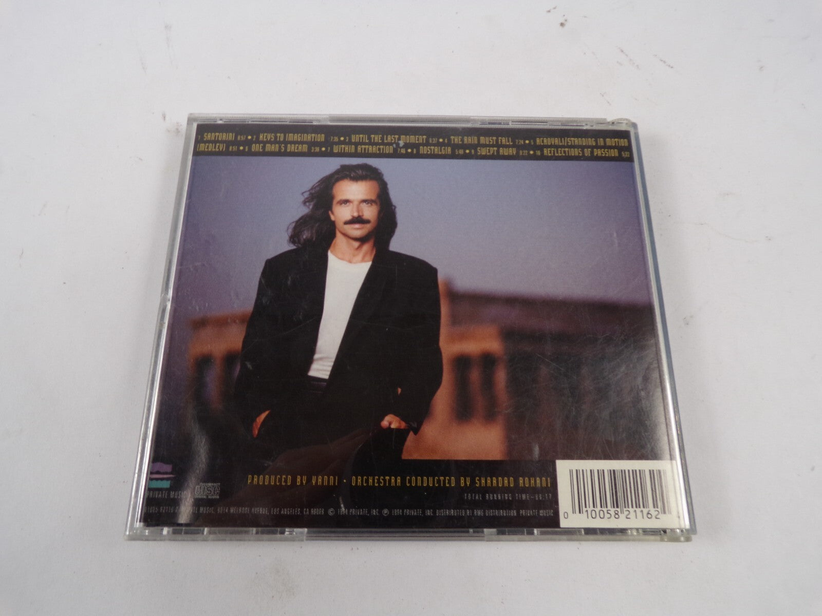 Yanni Live At The Acropolis With The Royal Philharmonic Concert Orchestrr CD#39