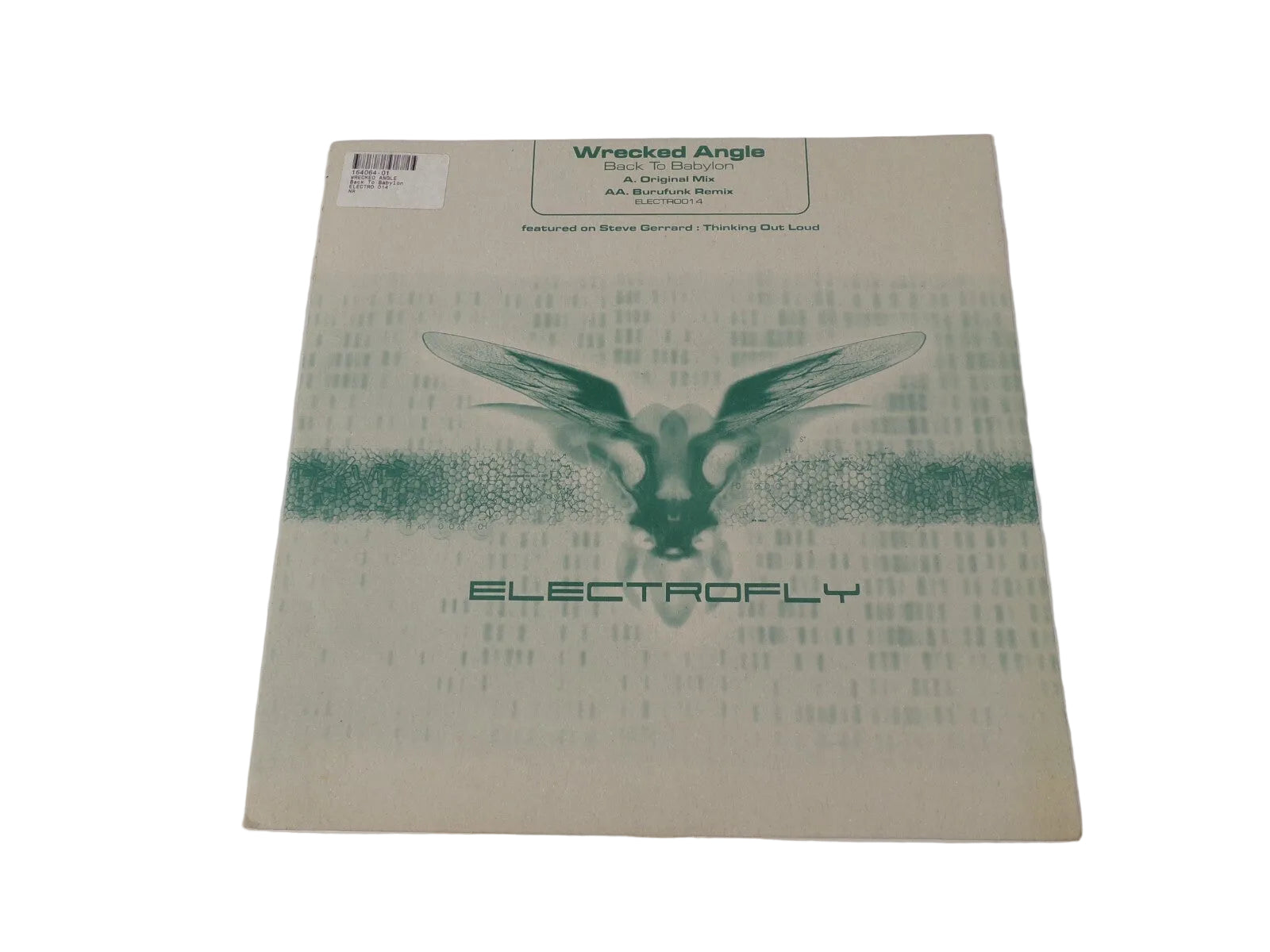 Wrecked Angle Back To Babylon Original Mix Burufunk Remix Vinyl Record