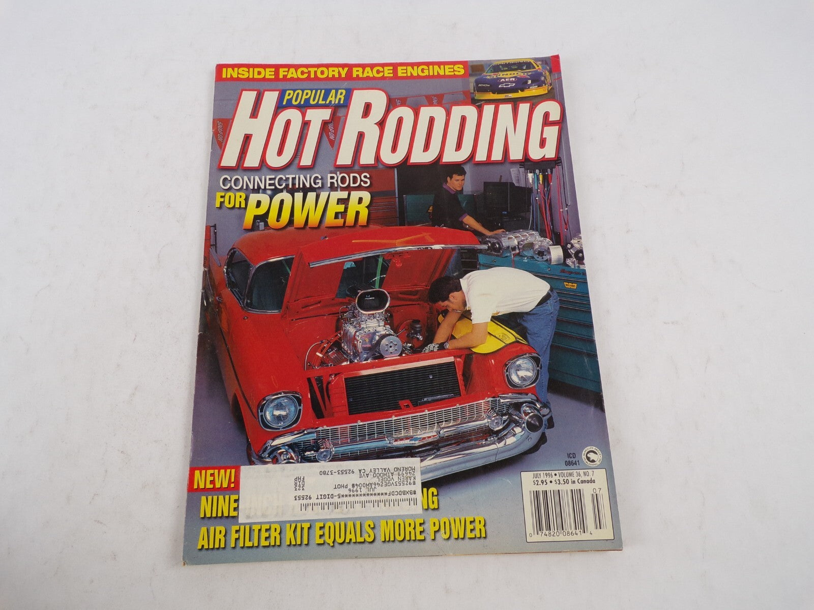 July 1996 Hot Rodding Magazine Inside Factory Race Engines Connecting Rods For