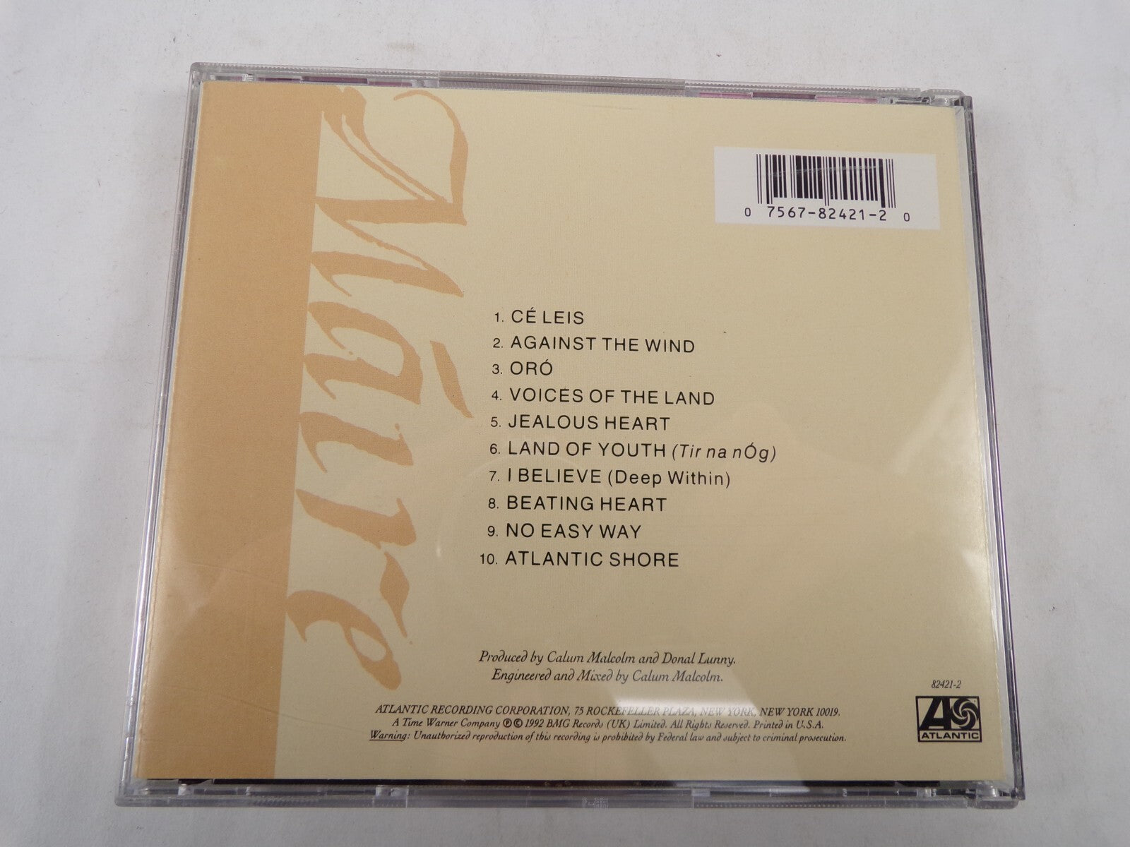 Maire Brennan Ce Leis Oro Against The Wind Voices Of The Land No Easy Way CD#56