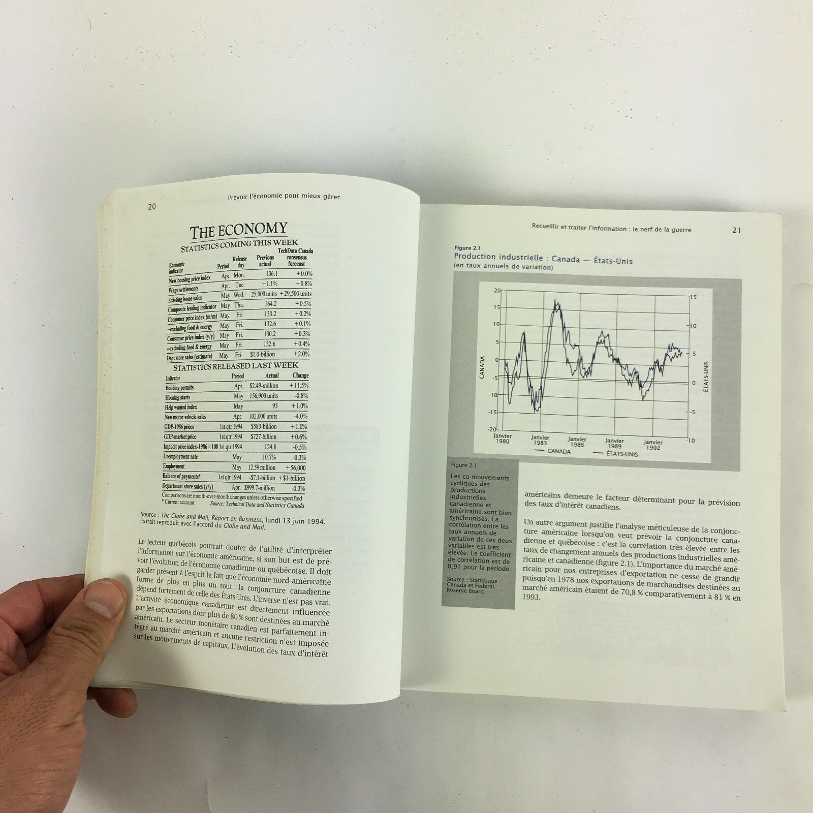Maurice N.Marchon Prevoir L'economie pour mieux gerer Analyse de la conjoncture.