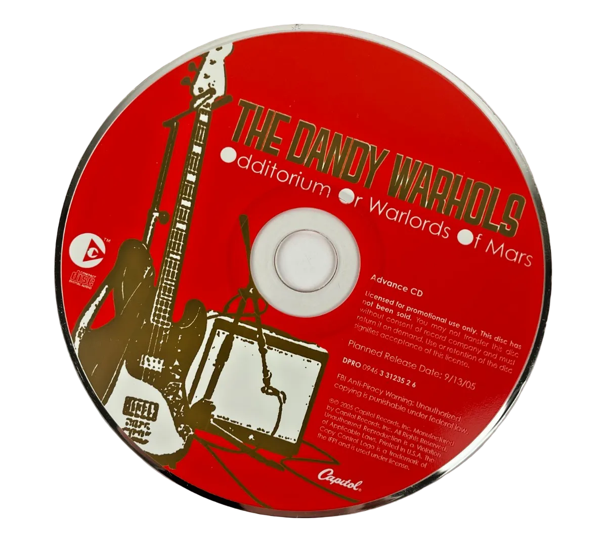 The Dandy Warhols – Odditorium Or Warlords Of Mars Digital Audio CD Capitol 2005
