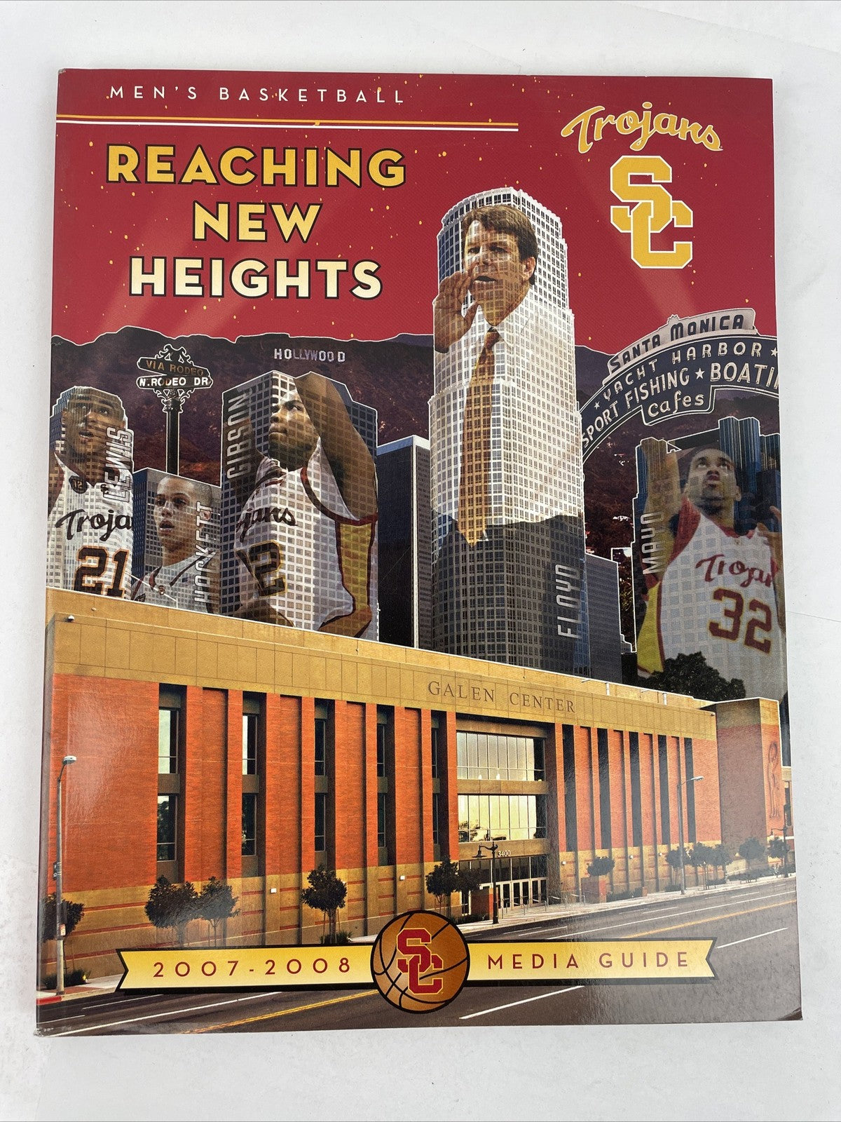 USC Trojans Men's Basketball 2007 - 2008 Media Guide Taj Gibson O.J. Mayo