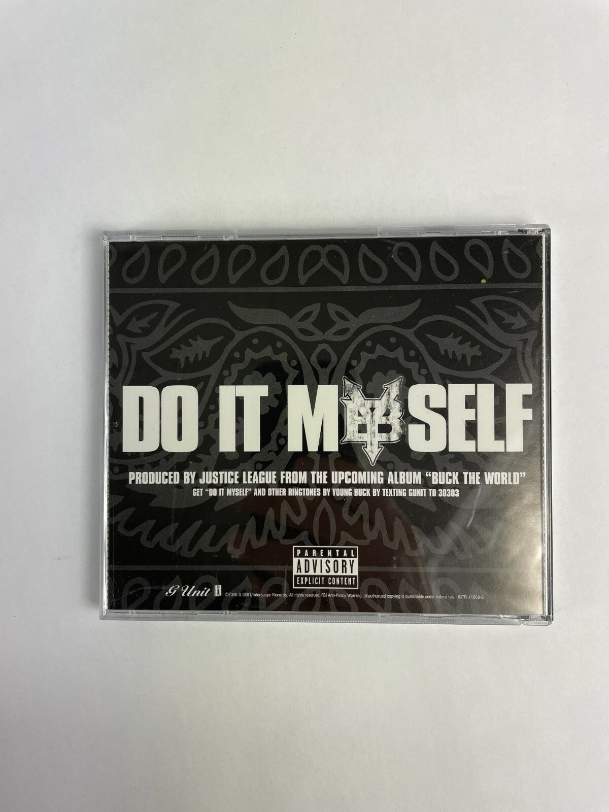 Young Buck Do It My Self Acapella Justice League From ''Buck The World' Disc Q11