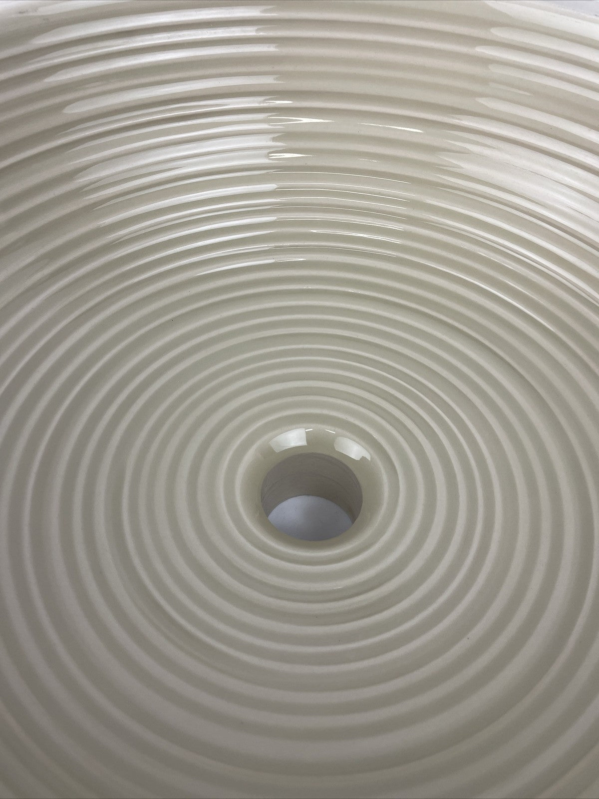 Kohler K-14287-H6-V7 Twirl design undermount lavatory sink Old English textured ceramic basin