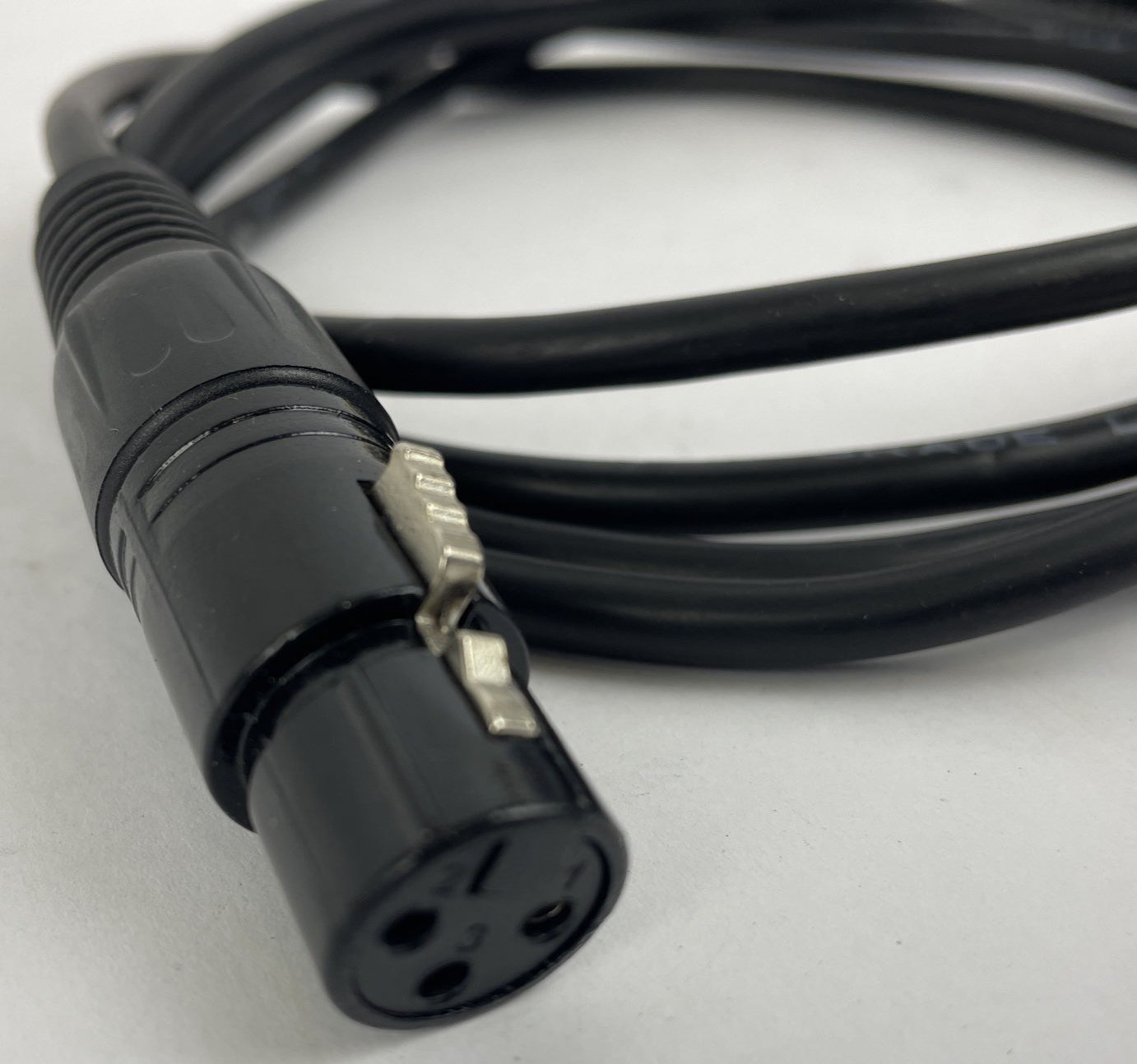 Lot of 3 x XLR Male to Female Microphone Cable Balanced 3 Pin Connector Cord (s)
