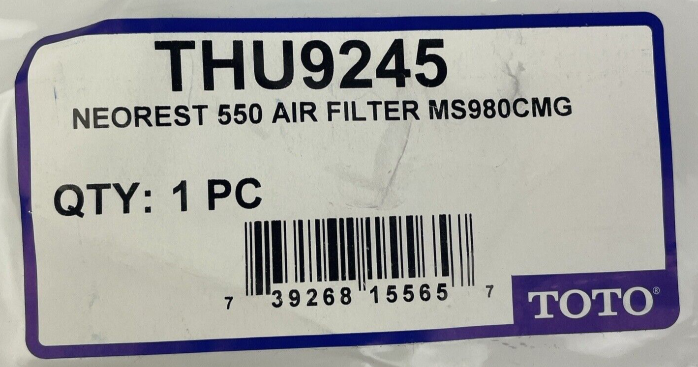 TOTO THU9245 Neorest 550 air filter OEM replacement MS980CMG deodorizer toilet filter