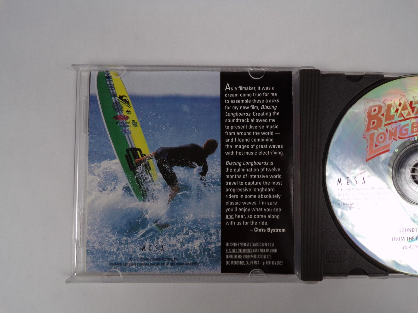 A Chris By Storm Film Blazing LongBoards CD #11