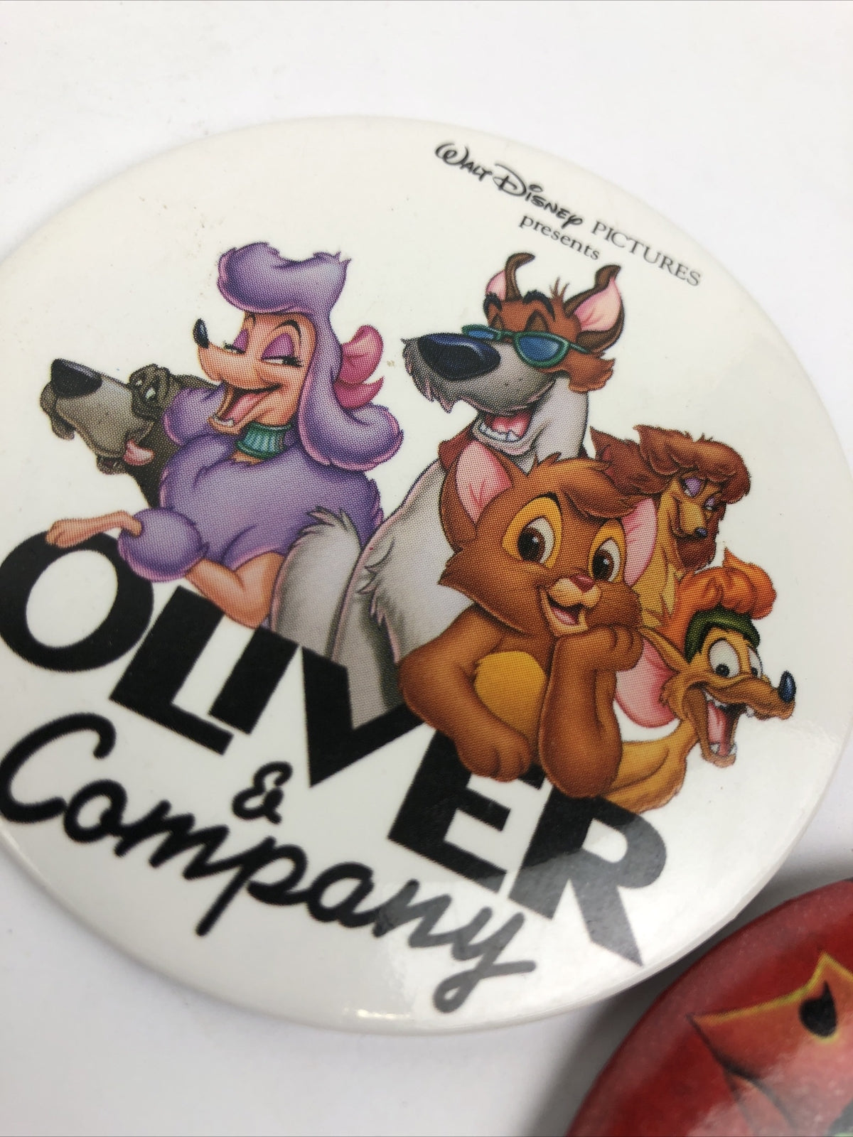 Walt Disney Pictures Pin Button Mulan Special Edition Promo Movie Button 3 Inch