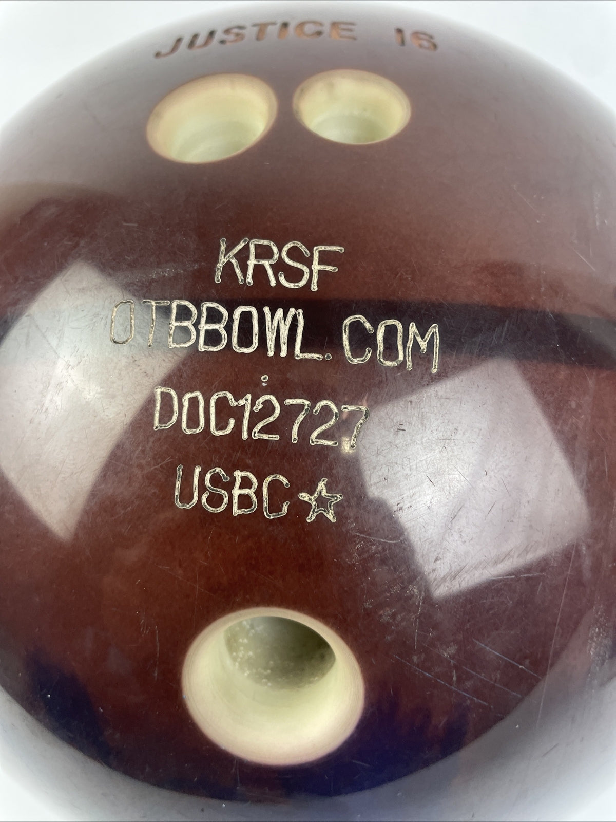 Vintage LA SD CHARGERS DOC12727 OTBBOWL Bowling Ball KRSF* NFL Football 8.25 lbs