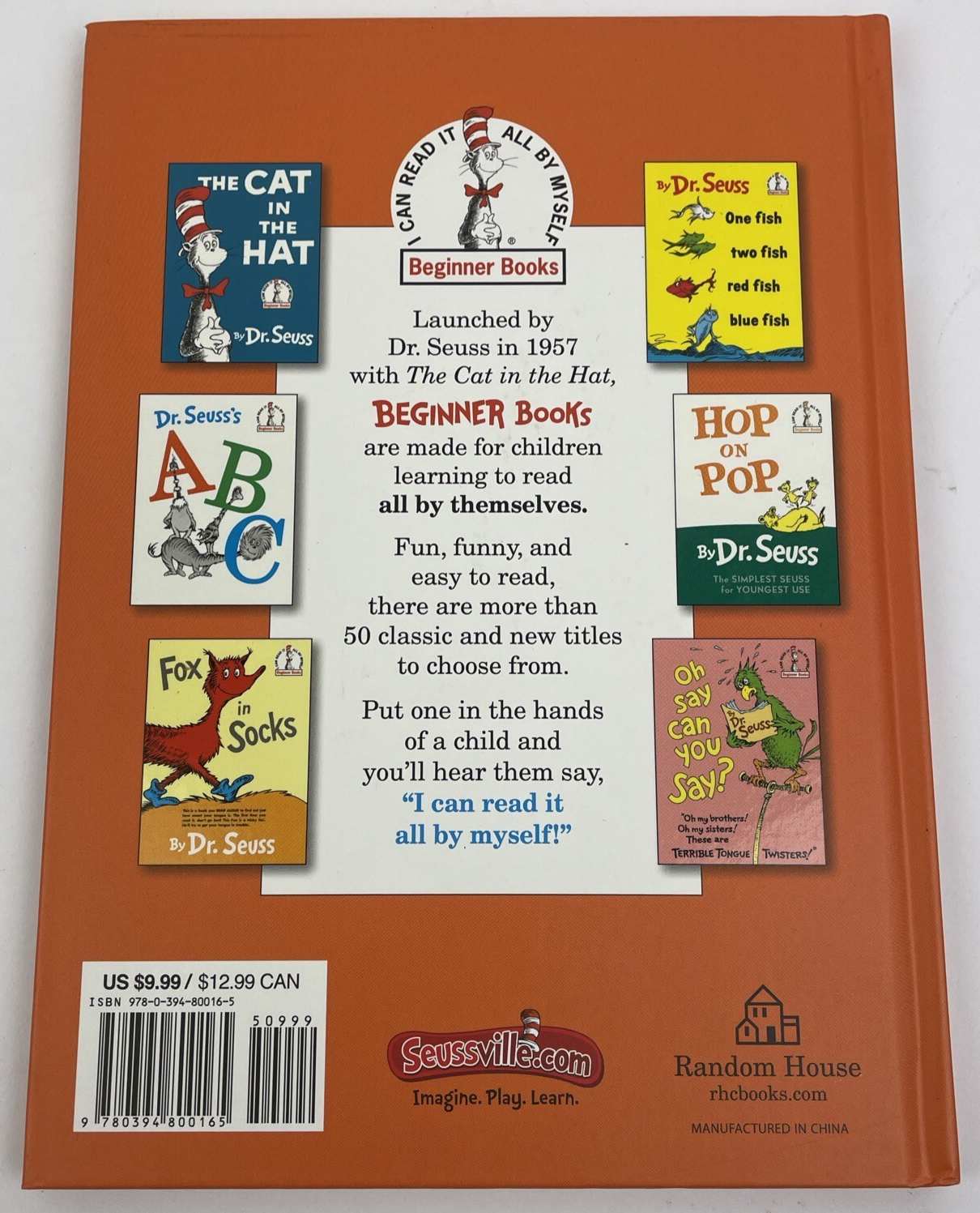 Beginner Books) Ser.: Green Eggs and Ham by Seuss (1960, Hardcover, Large Type