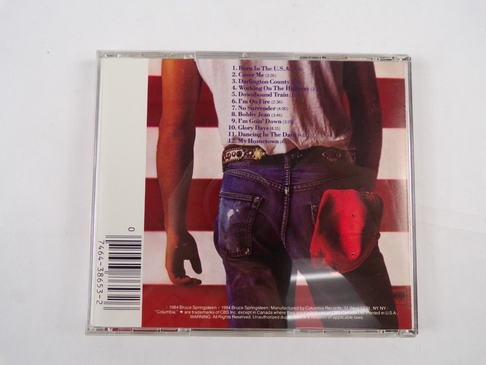 Bruce Springsteen Born In The U.S.A CD #18
