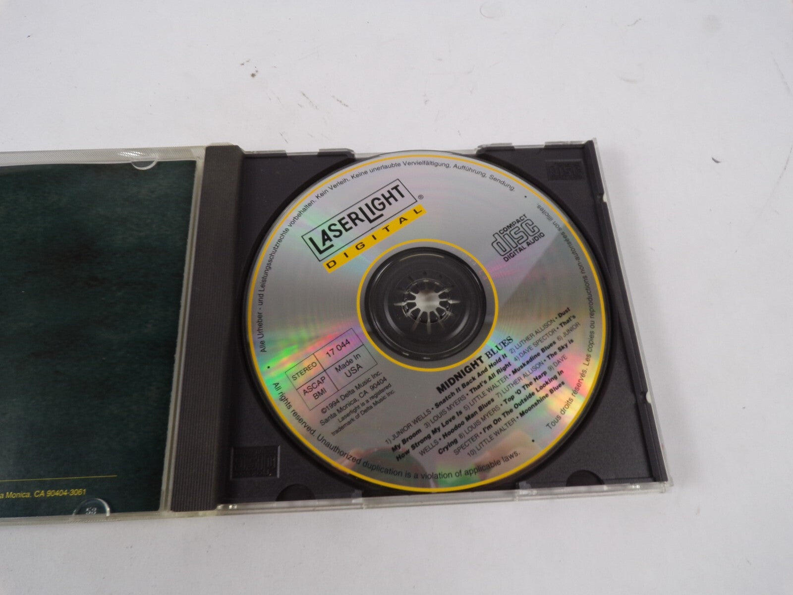 Midnight Blues Dave Spector That's How Strong My Love Is Louis Myers CD#39