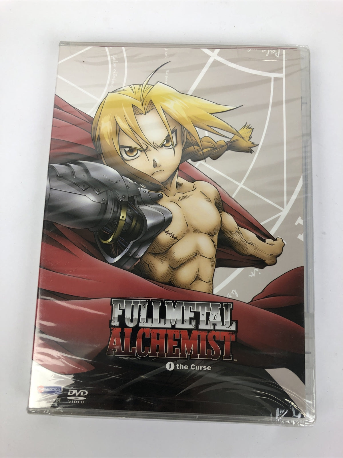 Fullmetal Alchemist, Volume 1: The Curse DVD (Episodes 1-4) - DVD Brand New LOOK