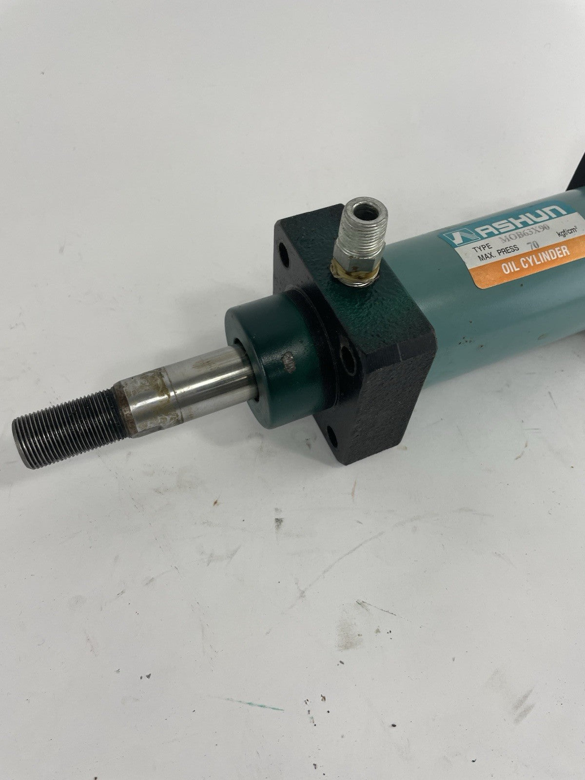 Ashun MOB63X90 Hydraulic Cylinder 63mm Bore 90mm Stroke 70kgf/cm² Industrial
