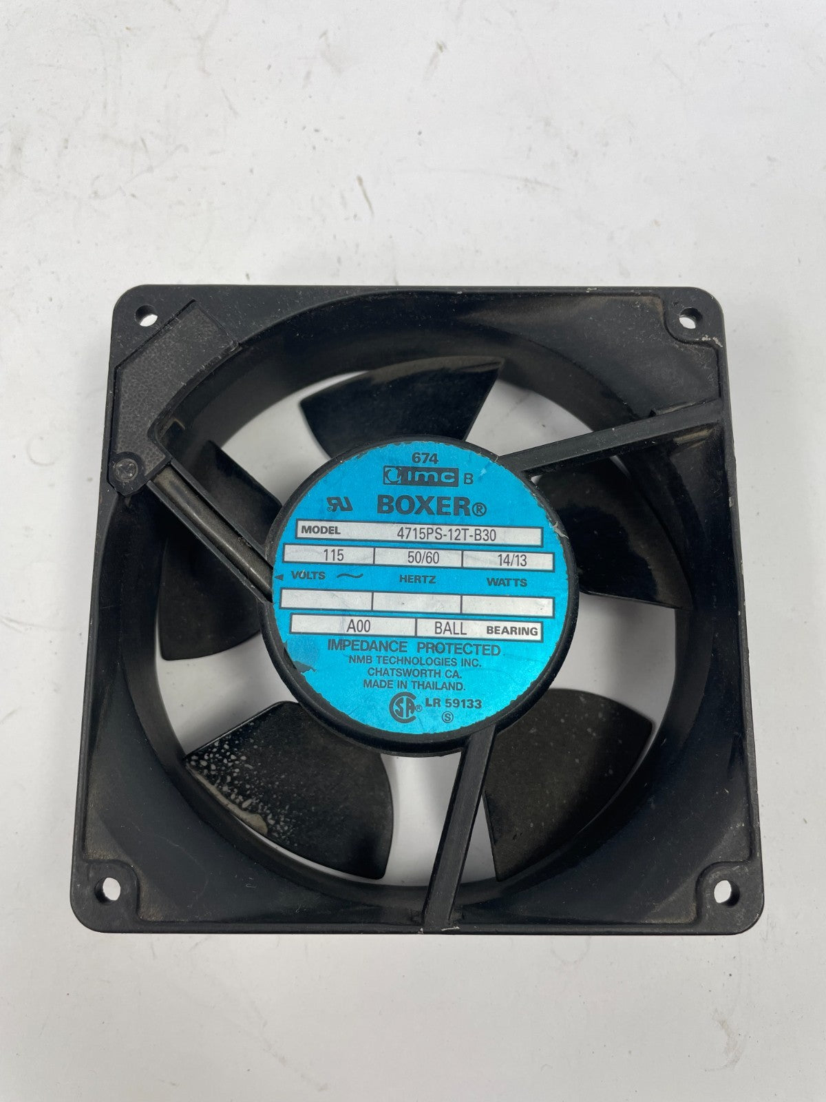 IMC Boxer model 4715PS-12T-B30 CPU Cooling Fan