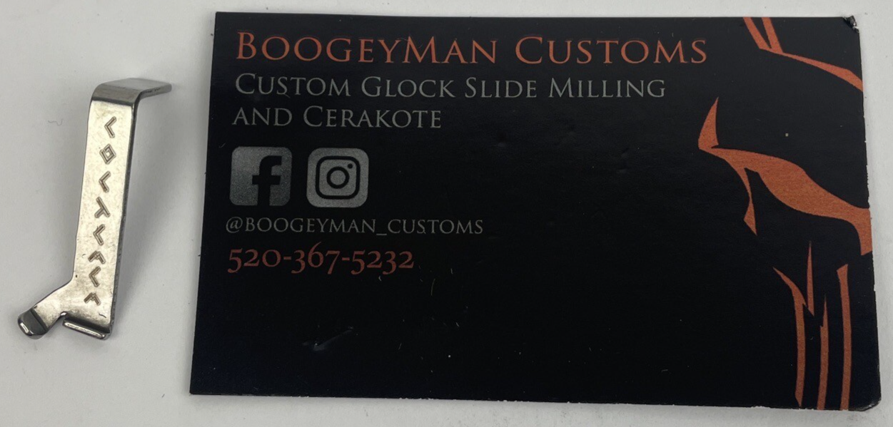 Boogyman Customs 3.5 lb Minus Trigger CONNECTOR for Glock Gen 5