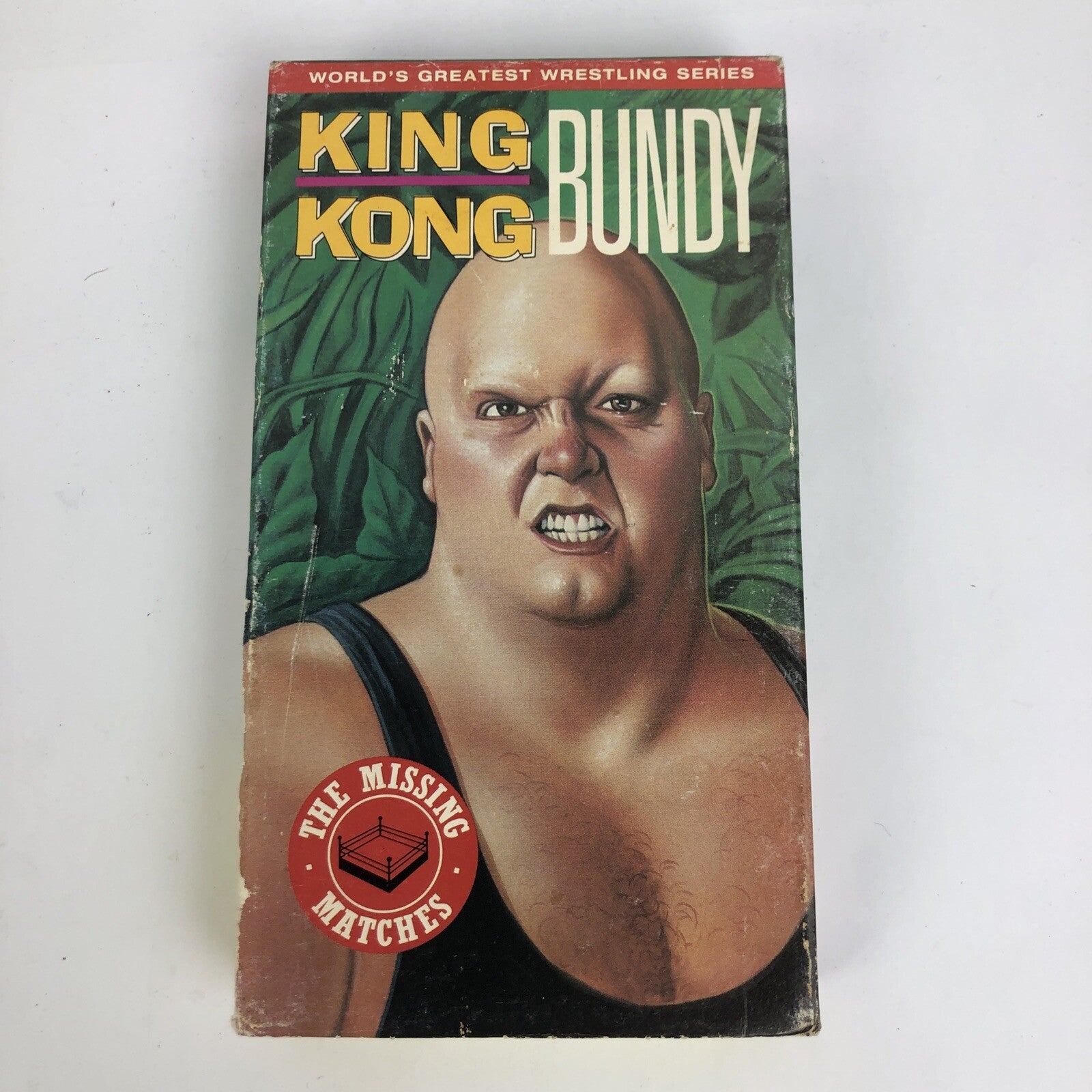King Kong Bundy - The Missing Matches (1981) VHS Jerry Lawler Kamala Tommy Rich