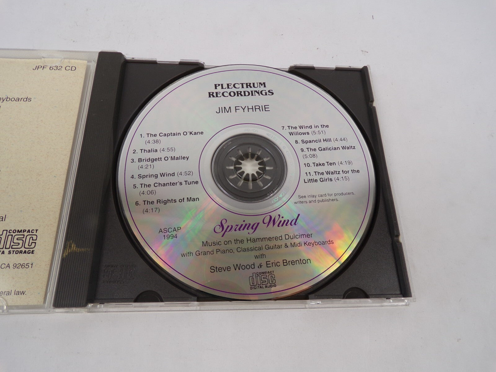 Spring WindThe Captain O kane Thalia Bridgett O malley The Rights Of Man CD#63