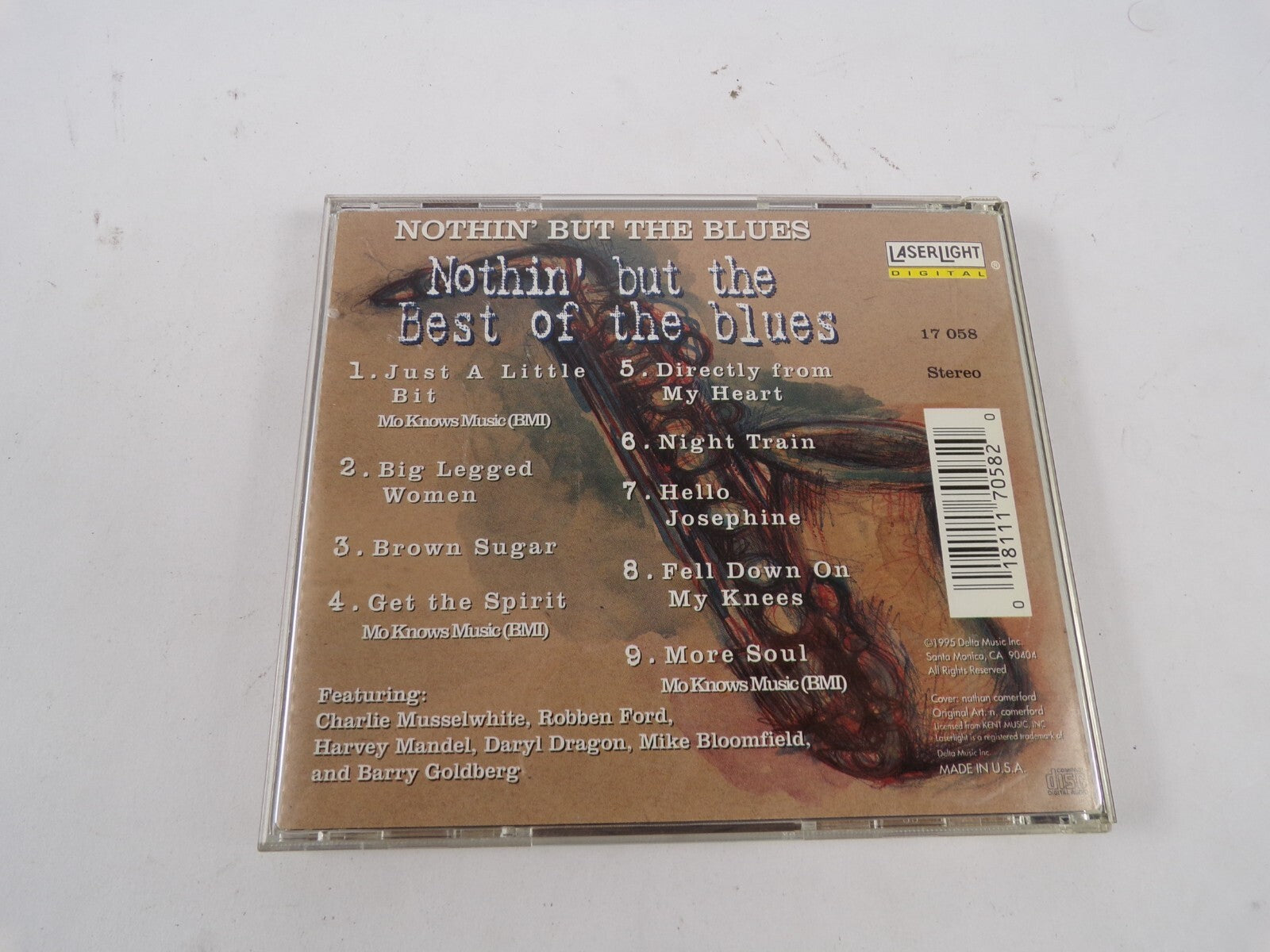 Nothin' But The Best Of The Blues Charlie Musselwhite, Robben Ford Harvey CD#39