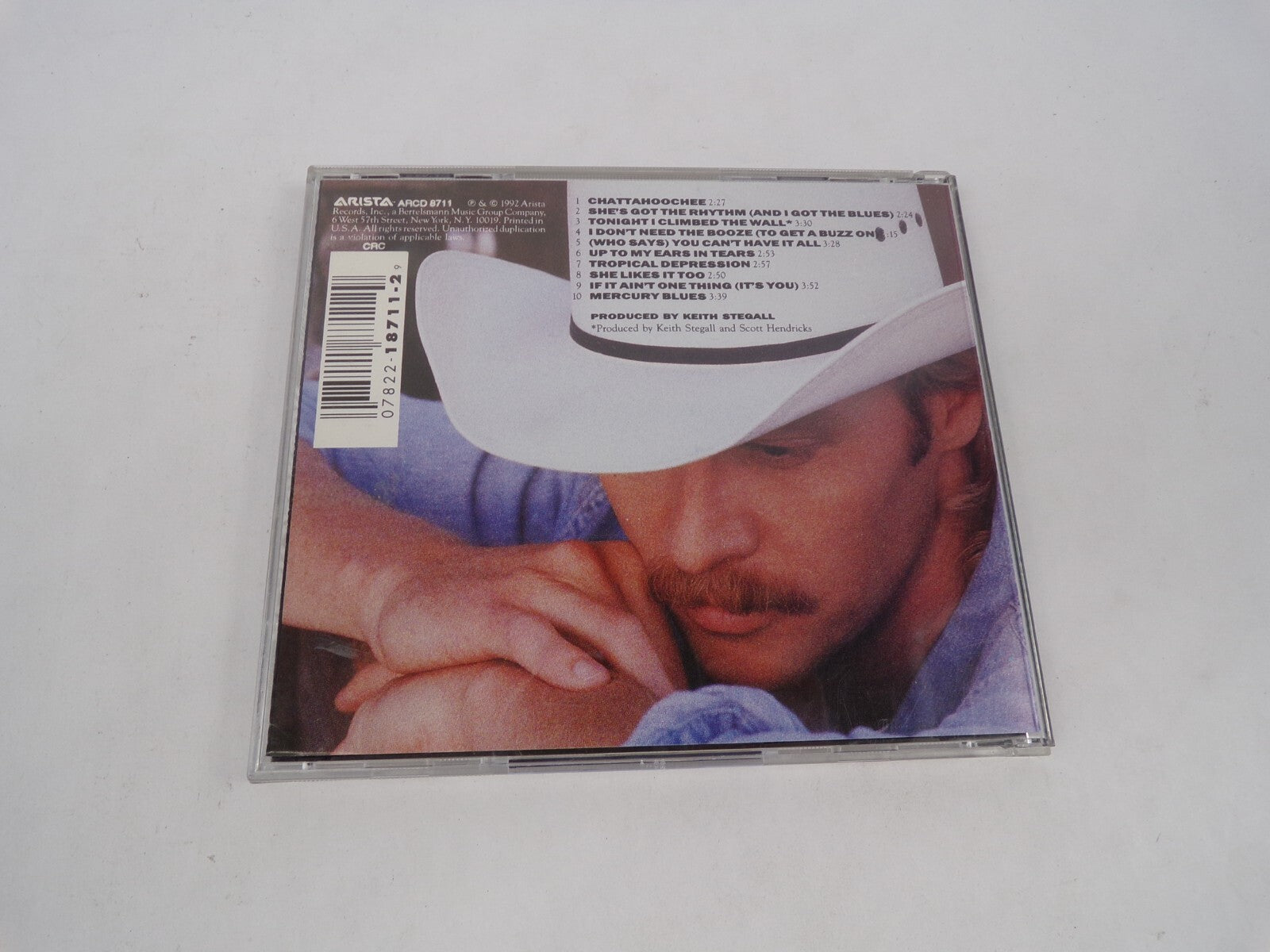 Alan Jackson Chattahoochee Tonight I Climbed The Wa Tropical Depression CD#63