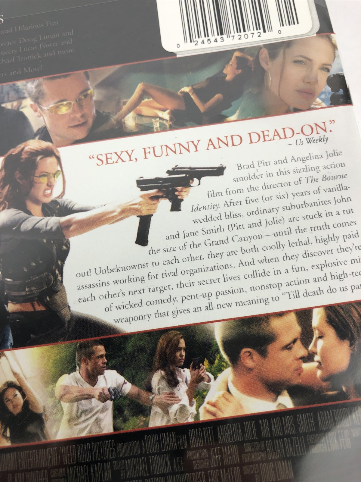NEW Mr & Mrs SMITH Smart and Sexy Full Screen Promo NEW DVD Brad Pitt Angelina