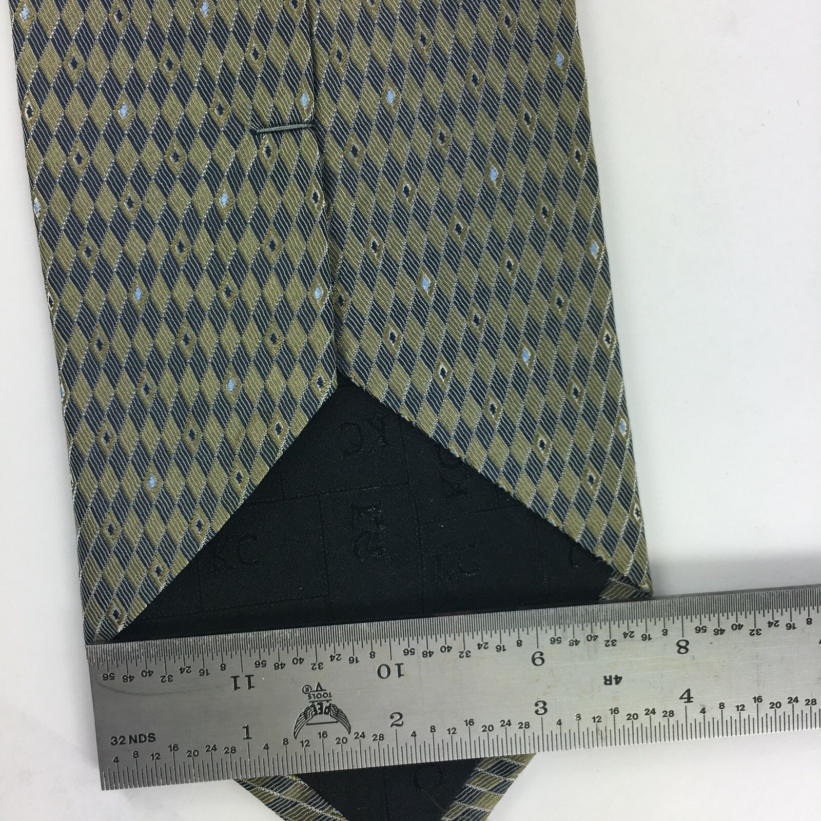 Genuine Kenneth Cole 100% Silk Handmade Stylish Formal/Casual Tie Multi Coloured