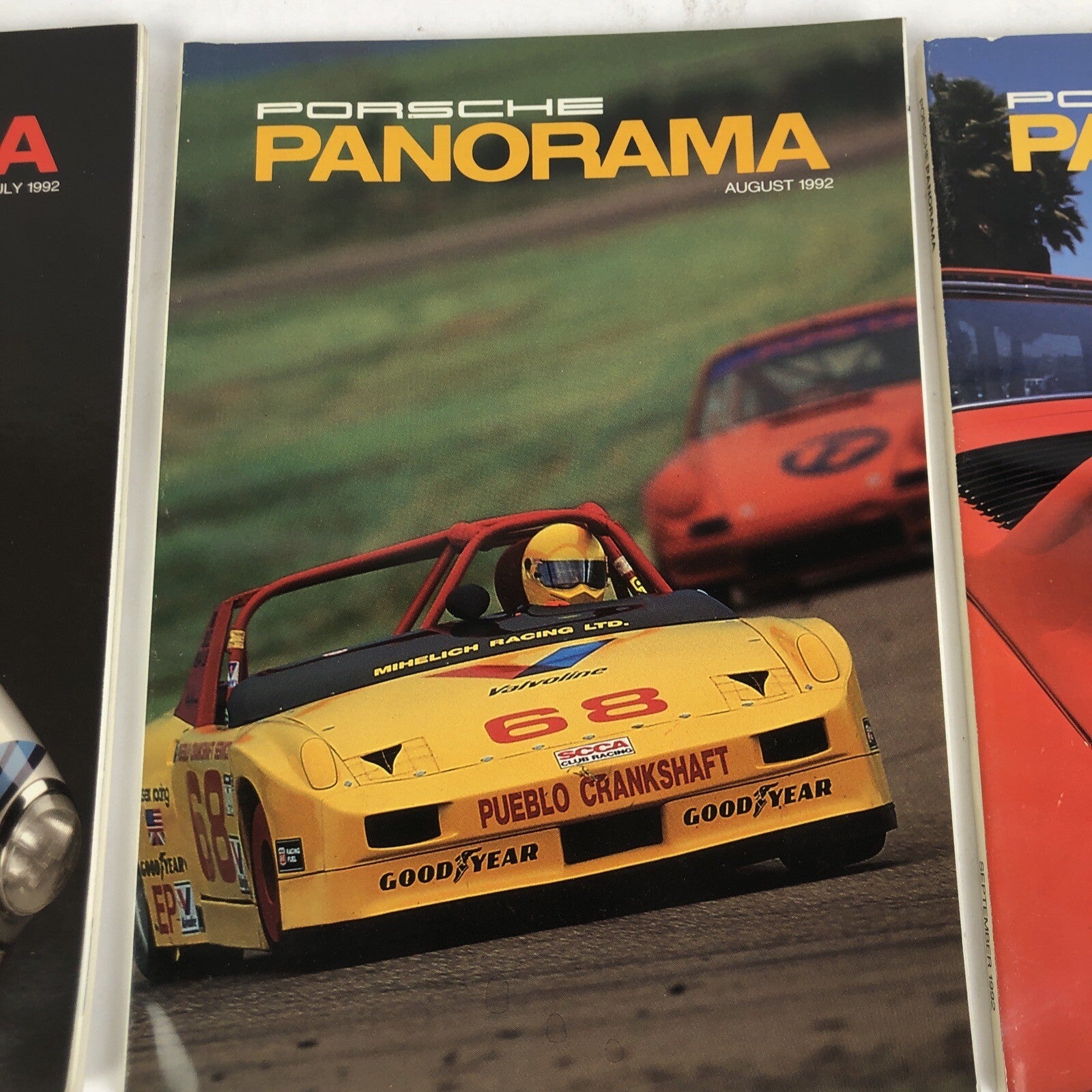 Porsche Club of America Panorama Magazine LOT - 12 issues 1992 Complete LOOK