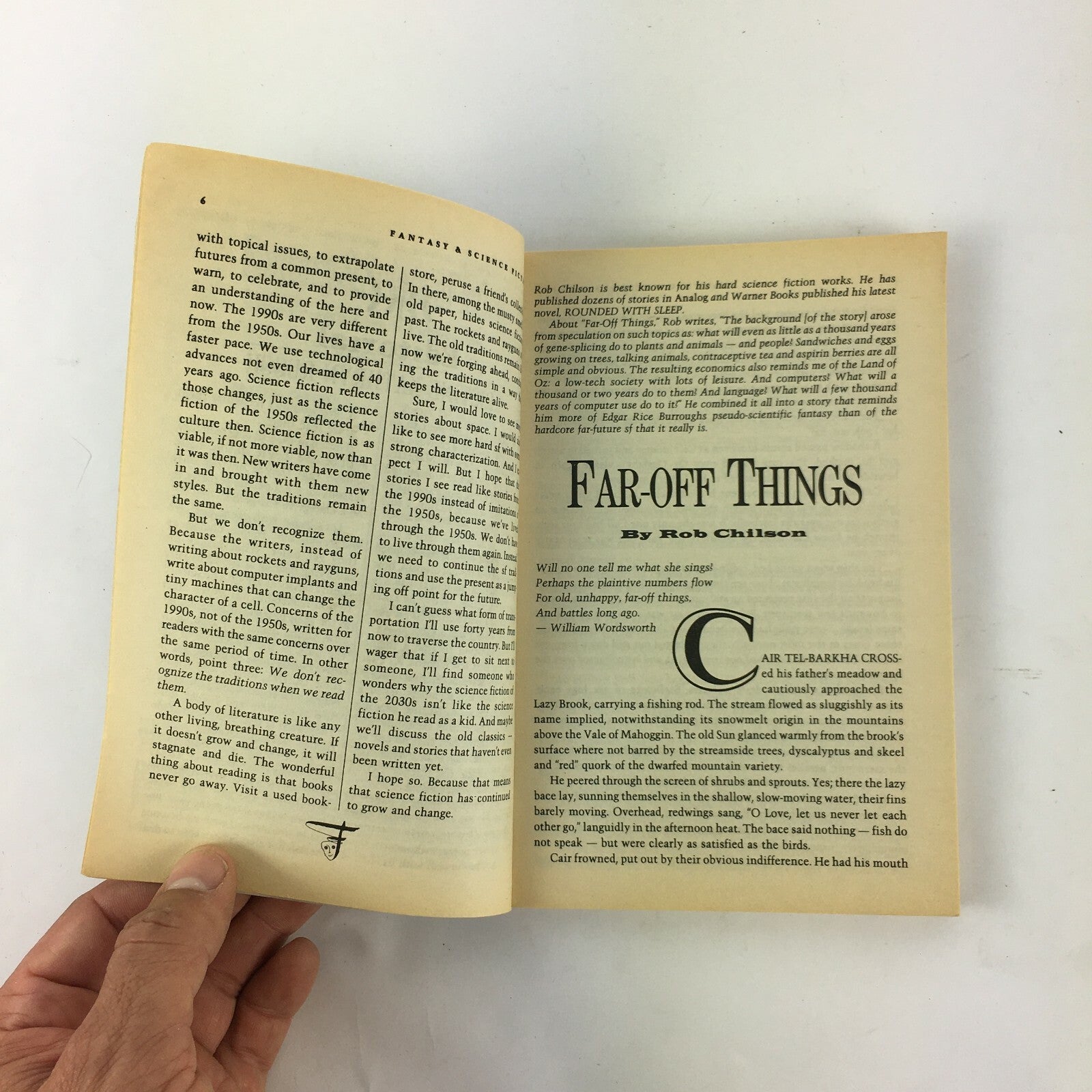 May Fantasy&Science Fiction Magazine Far-Off Things Rob Chilson Terry Bisson