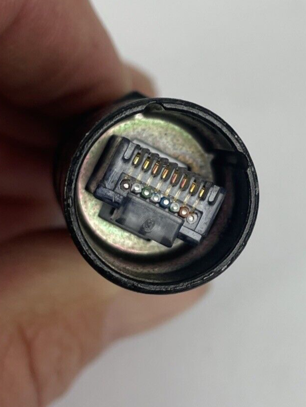 OEM Neutrik Cat 6a Cable Connector for 24 AWG or Lower Black - LOOK
