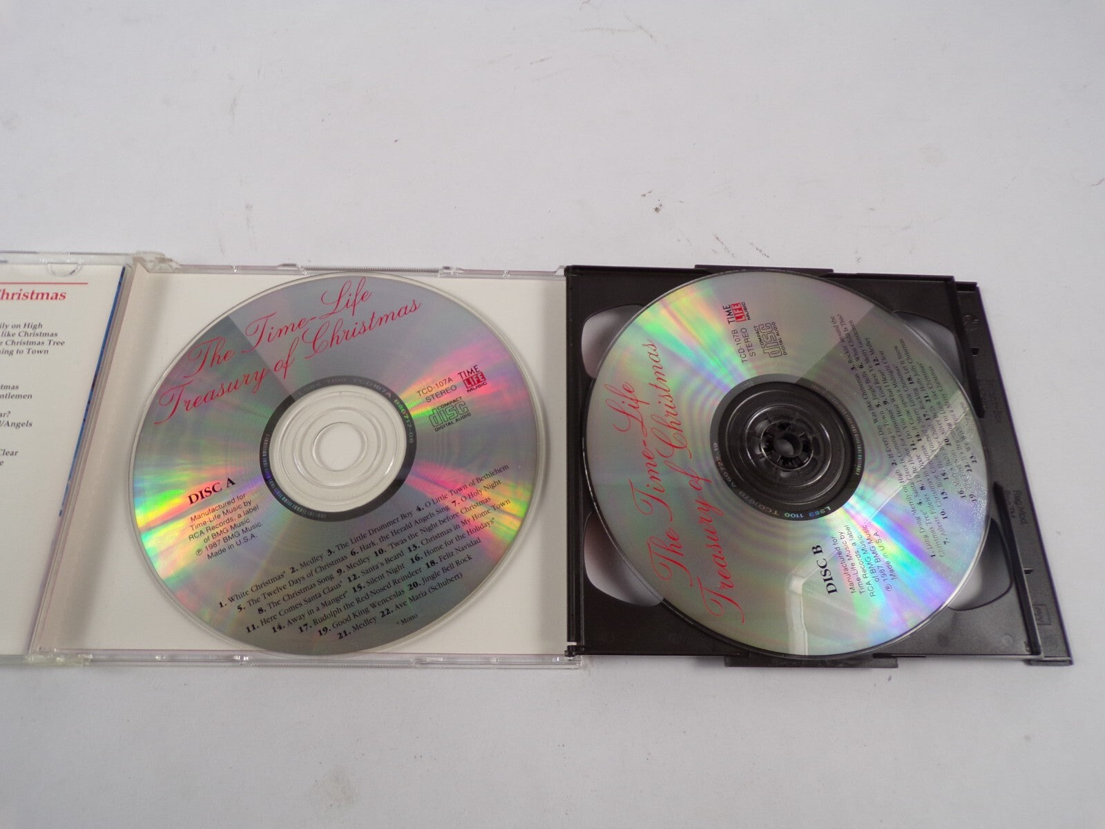 The Time Life Treasury Of Christmas White Christmas O Holy Night Silent CD#51