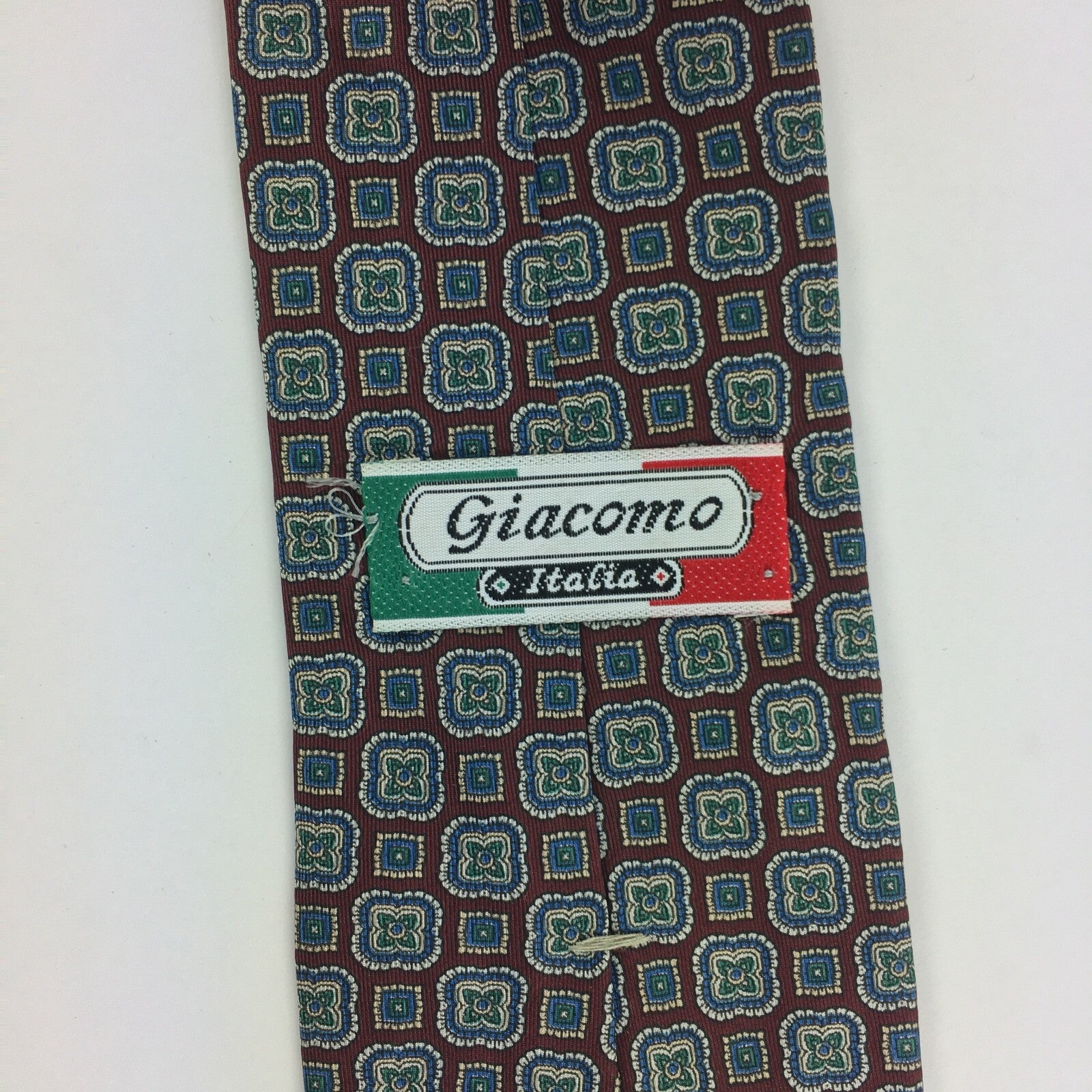 Genuine Giacomo Italia 100%Silk Handmade Stylish Formal/Casual Tie MultiColoured