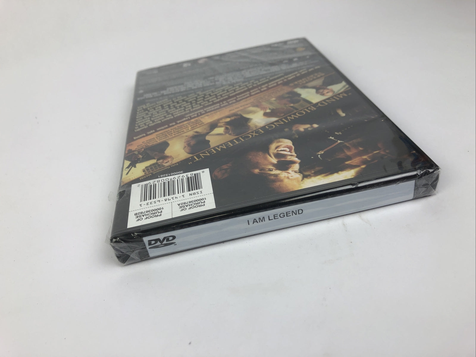I Am Legend (DVD, 2008, Full Frame) New Sealed