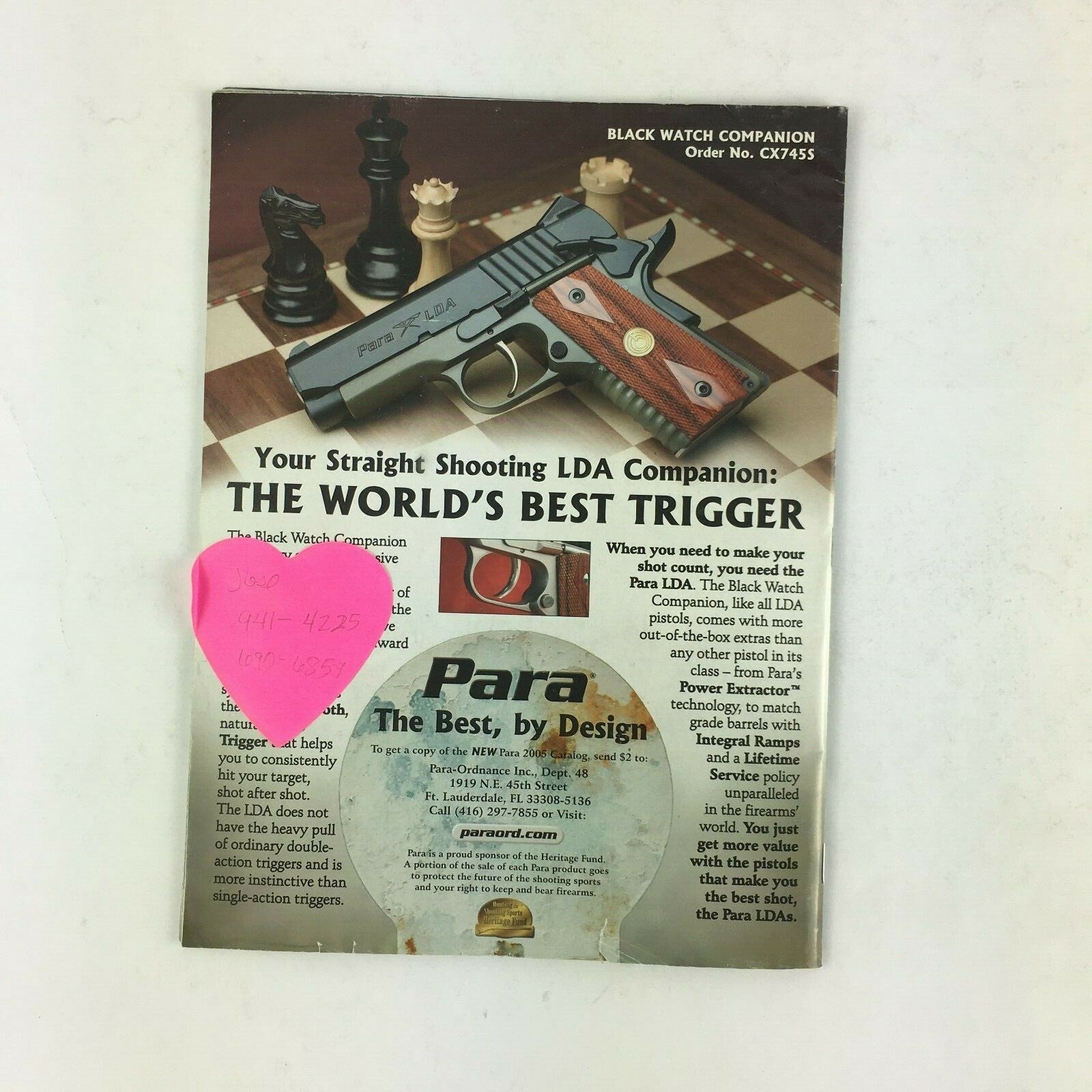 July 2005 Guns & Ammo Handguns Magazine S&W 990L Fast Action .40 .44 MAG Reloads