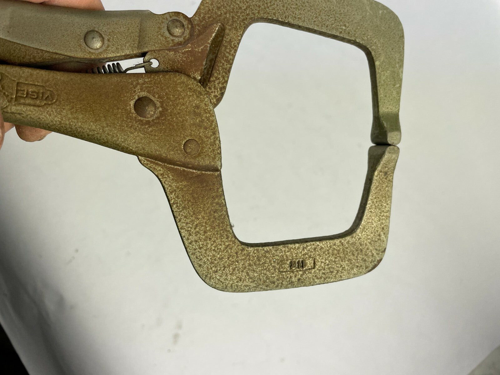 Petersen Locking C Clamp Plier Made in USA Heavy Duty Rigid