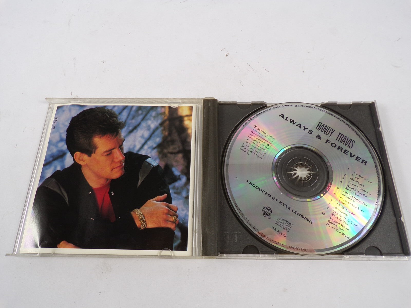 Randy Travis Always Forever I Won't Need You Anymore Good Intentions CD#39
