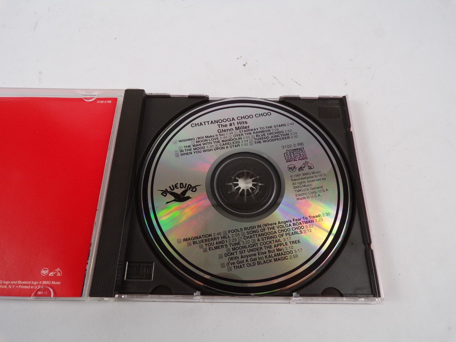 Glenn Miller Chattanooga Choo Choo The Hits Wishing Stairway To The Stars CD#51