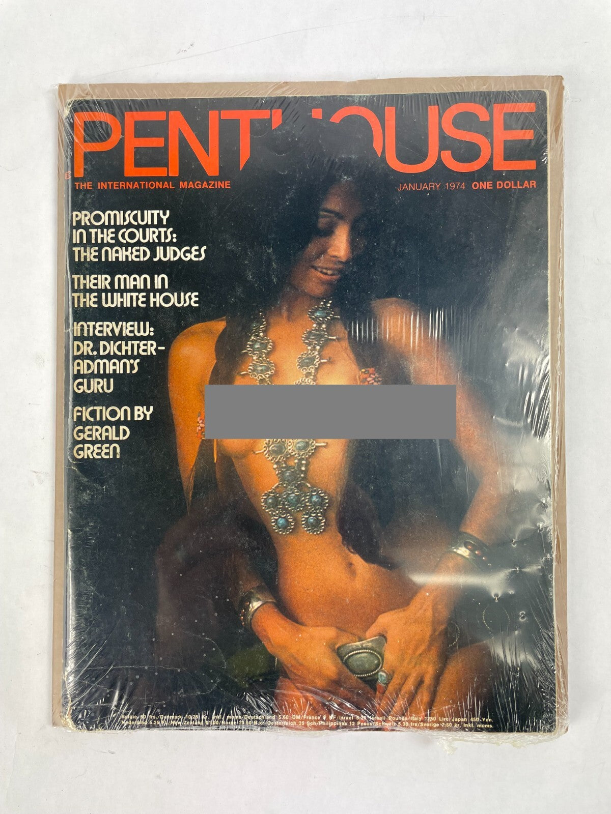 January 1974 Penthouse Magazine Promiscuity In The Courts: The Naked Judges