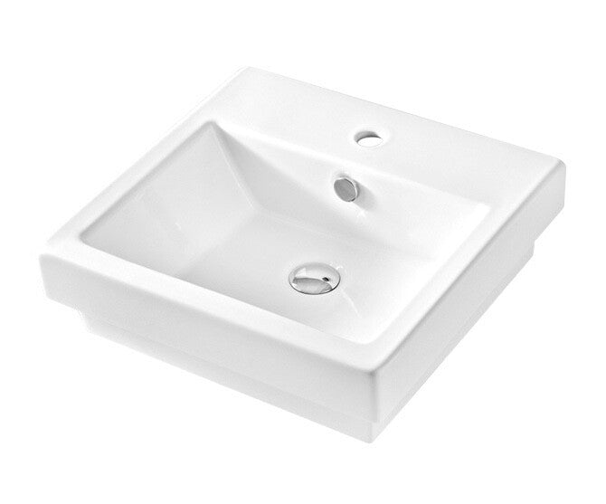 Designer Fuori Italia Italy Box Incasso Basin Sink Model L175 White - RARE FIND