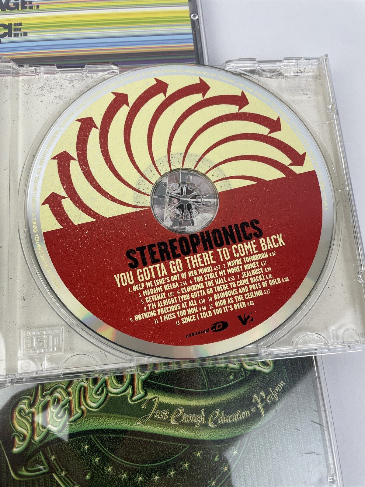 3 x Stereophonics CD - Language. Sex. Violence. Other? Just Enough Education -S
