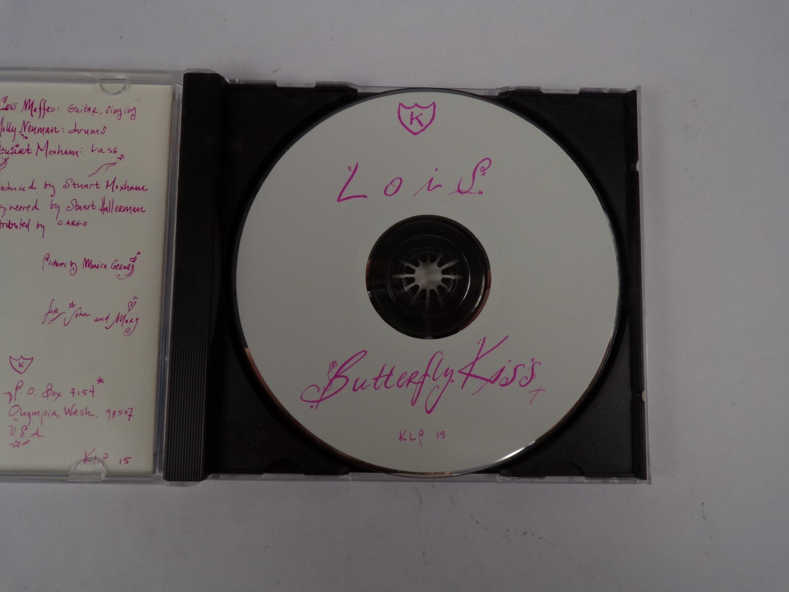Lois Butterfly Kiss CD#38