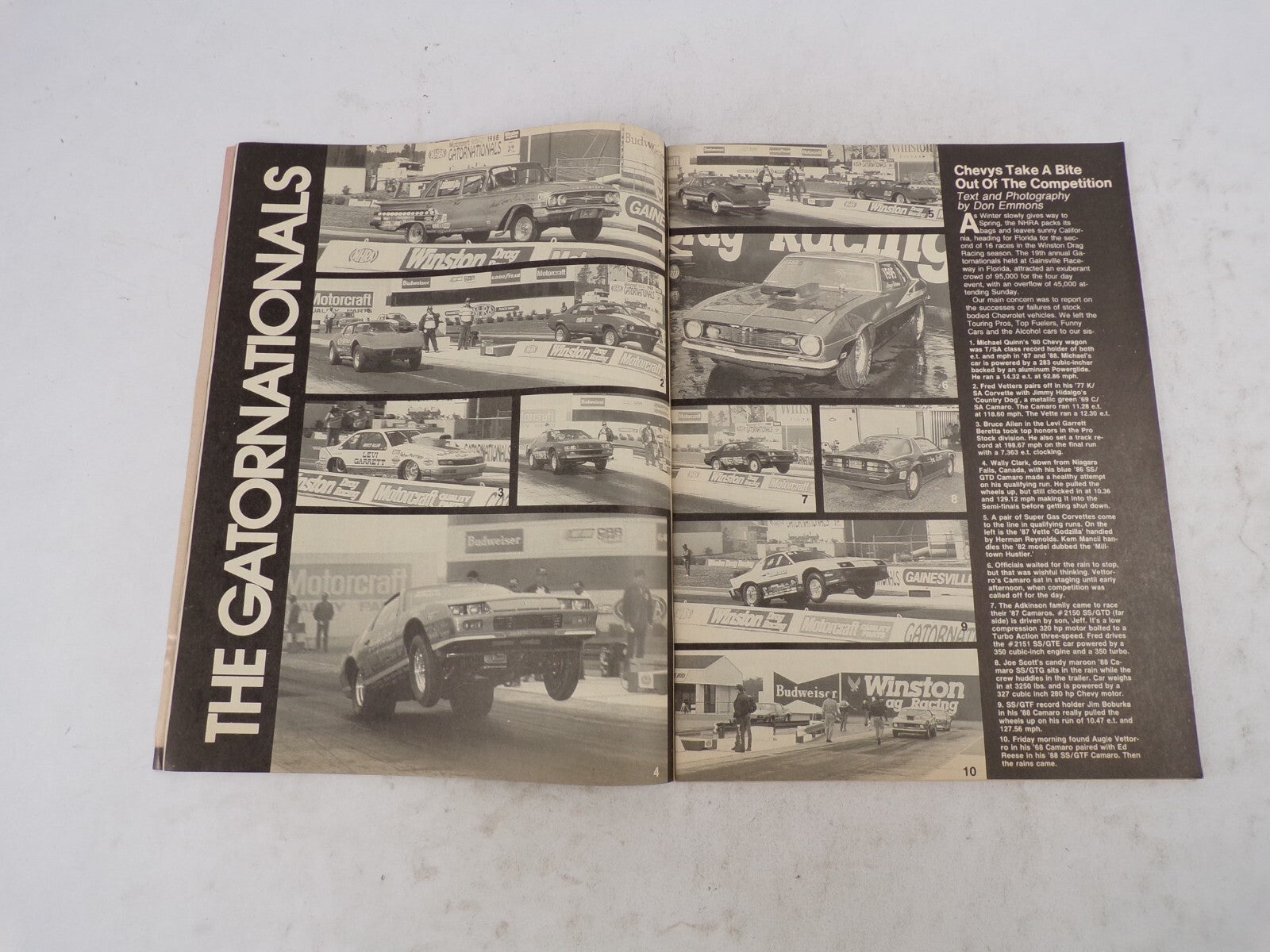 July 1988 Chevrolet High Performance Win A '69 Camaro Supercar! Chevys At The