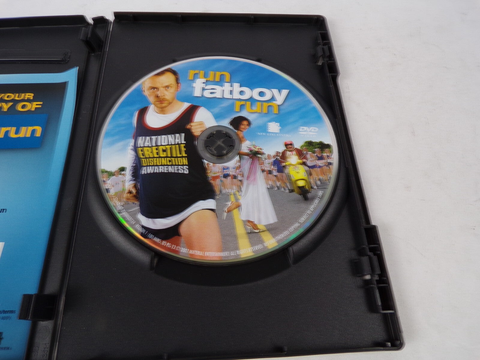 Run Fatboy Run Simon Pegg Thandle Newton Hank Azaria David Schwimmer DVD Movies