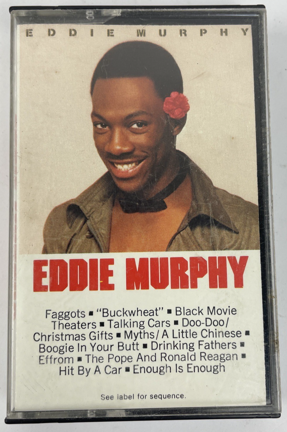 Eddie Murphy Self Titled 1982 CBS Records Cassette Tape