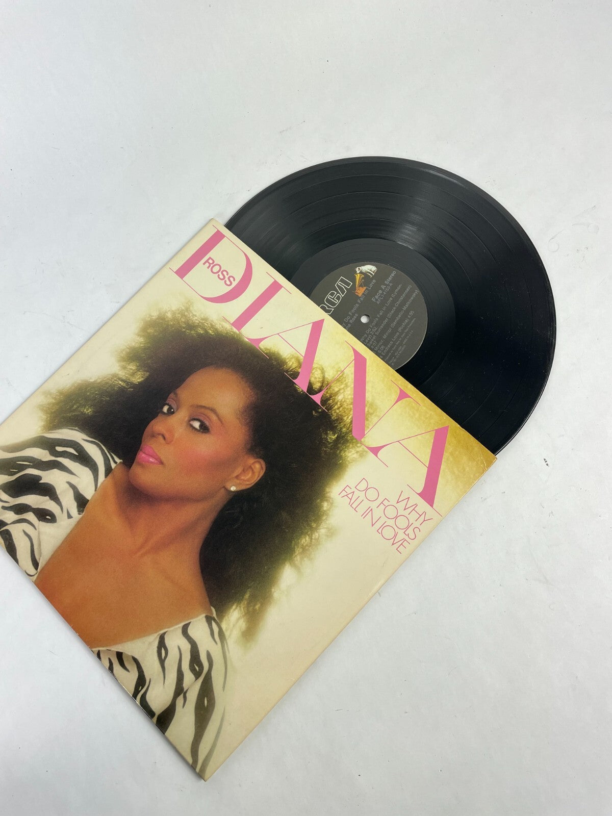 Diana Ross Why Do Fools Fall In Love Vinyl Record