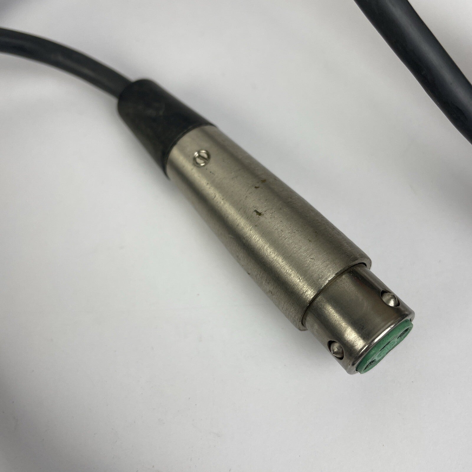 Switchcraft XLR Male to Female 3 Pin Microphone Connector 18' Long Grey Cable